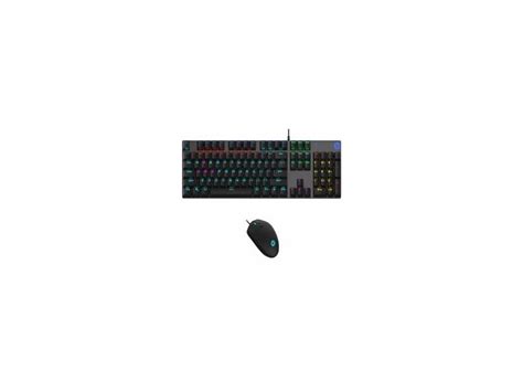 Kit Teclado E Mouse Gamer Fio Usb Membrana Led Rgb Gm300 Hp