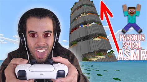 Asmr Fast Mouth Sounds Minecraft Parkour Spiral Speedrun World