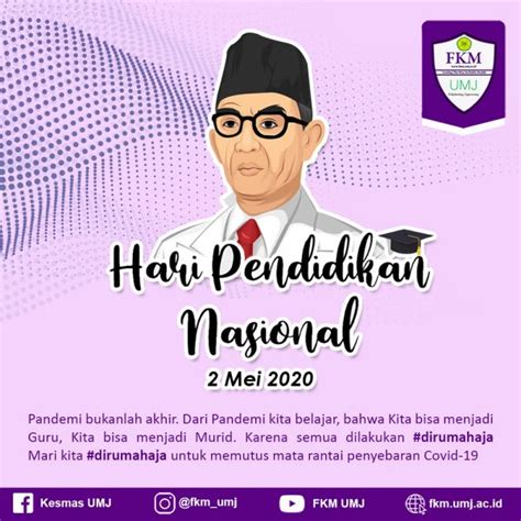 Selamat Hari Pendidikan Nasional Fkm Umj