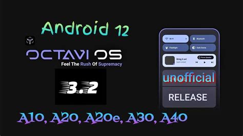 Octavi Os S V Unofficial Android A Series A A A E