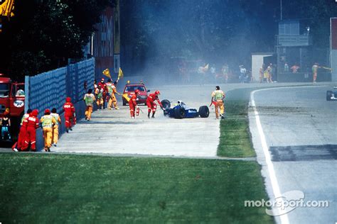 The fatal crash of Ayrton Senna at Tamburello: safety team members come ...