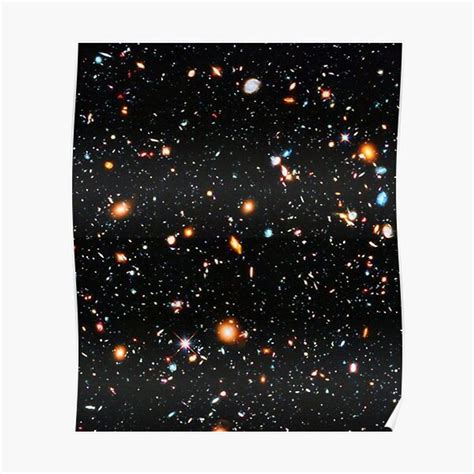 Hubble Extreme Deep Field Premium Matte Vertical Poster Sold By Borja