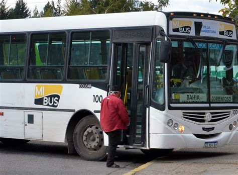 Rigen Nuevos Horarios Del Servicio De Transporte Urbano La Angostura