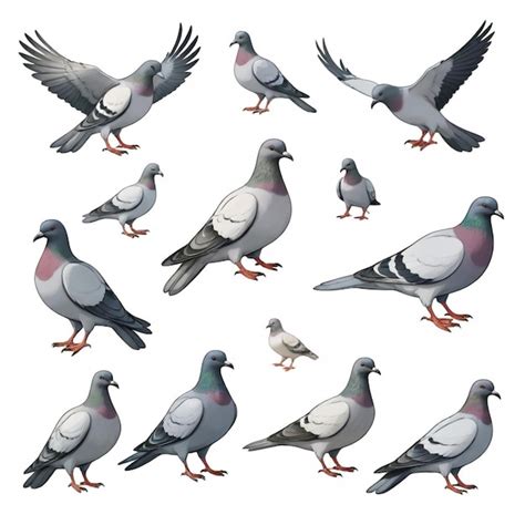 Western Crowned Pigeon Vectors And Illustrations For Free Download Freepik