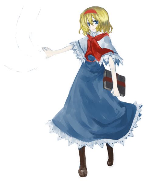 Safebooru 1girl Alice Margatroid Bad Id Blonde Hair Blue Eyes Book