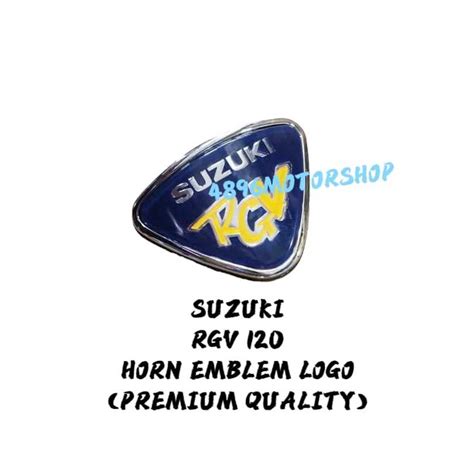 Suzuki Rgv Rgv Horn Emblem Logo Timbul Front Fork Logo