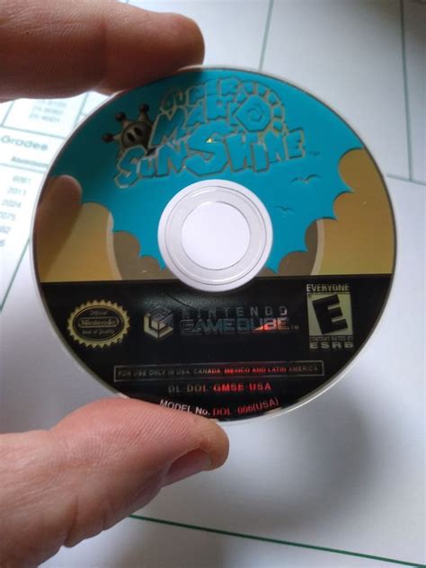 One Step Two Step Super Mario Sunshine Disc