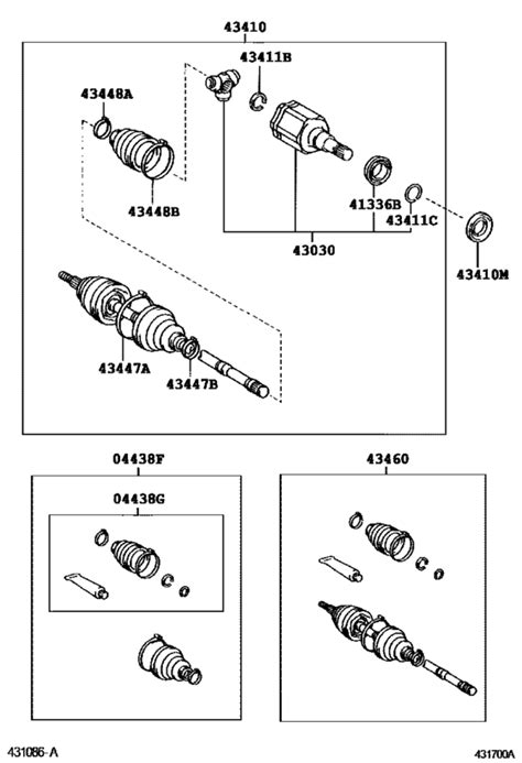 Front Drive Shaft For 2002 2009 Toyota LAND CRUISER PRADO KZJ120