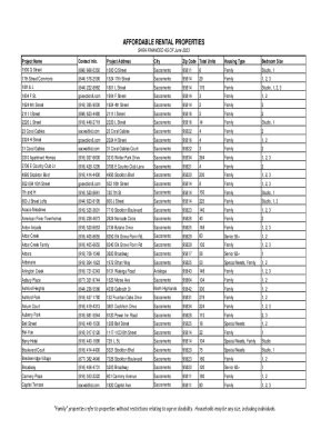 Fillable Online Los Angeles Housing Department City Of Los Angeles