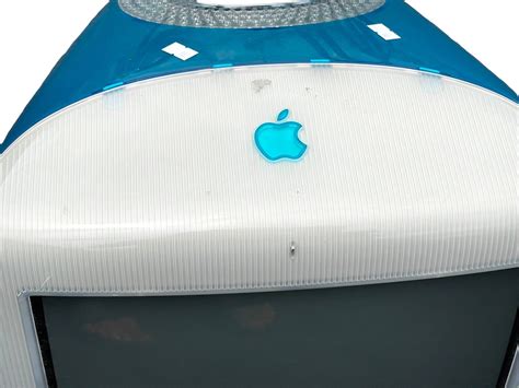 Rare Vintage Working1998 Apple Imac G3 Teal 15 Desktop Computer