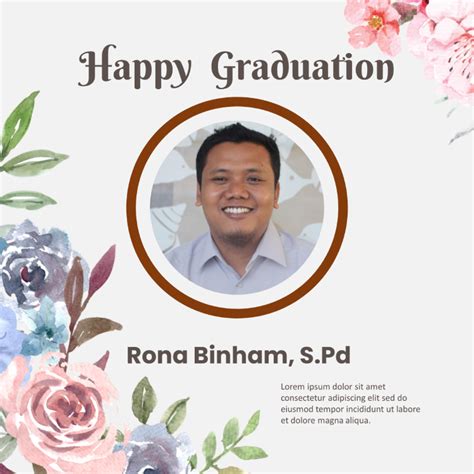 Ppt Template Siap Edit Ucapan Selamat Wisuda Yang Keren Dan Menarik