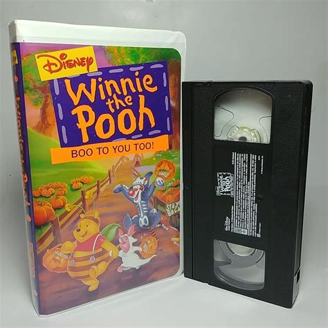 Disney Winnie The Pooh Boo To You Too Vhs Tape Very Clean And