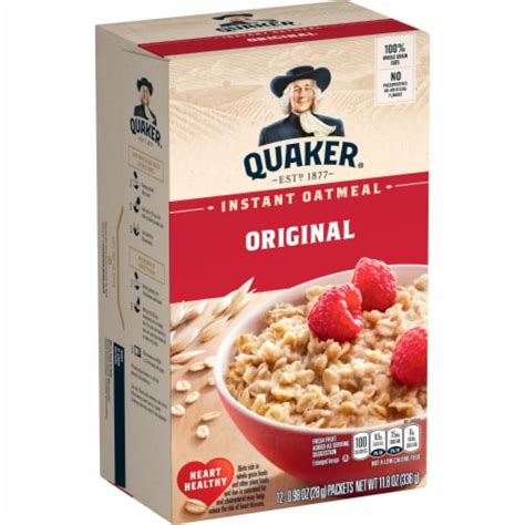 Quaker® Instant Oatmeal 12 Ct Kroger