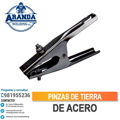 Tenaza Tierra Tweco Aranda Welding Premium Welding Products