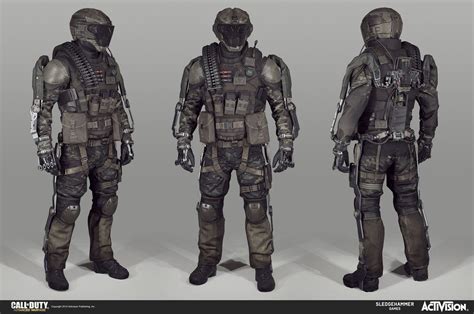 ArtStation COD AW Randy Forsyth Combat Armor Military Armor