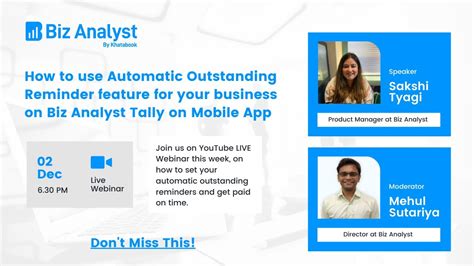 How To Use Auto Reminder Feature For Your Business On Biz Analyst Tally