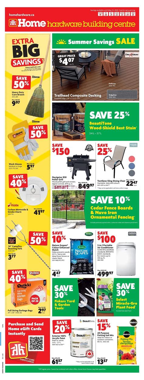 Home Hardware Building Centre AB Flyer May 19 To 25