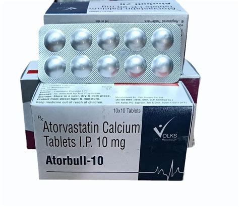 Atorvastatin 10 Mg Tablets at ₹ 682/box | Sadar Bazar | Ambala | ID ...