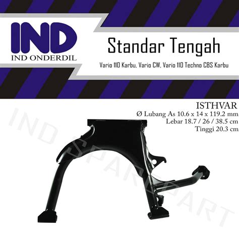 Jual Standar Standard Standart Jagang Tengah Vario Techno Cbs