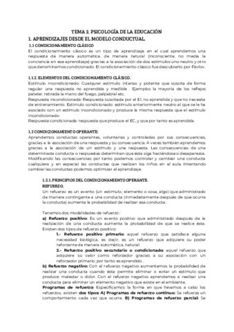 Resumen Tema Psicologia Pdf