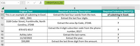 Substring In Excel Formula Function Top Ways To Extract Substring