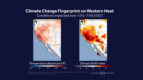 Climate Shift Index Alert Climate Central