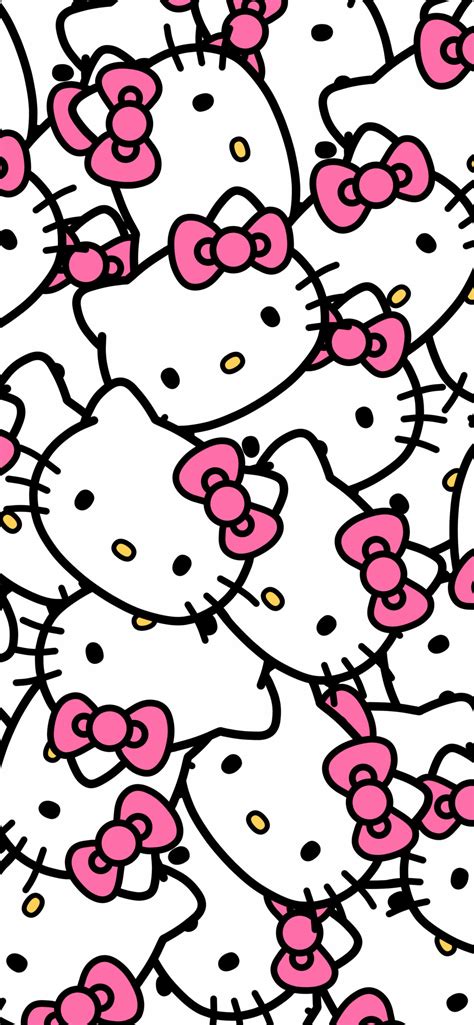 Hello Kitty Wallpaper White