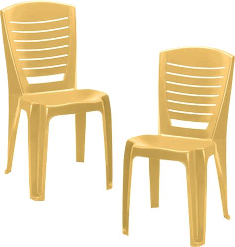 Nilkamal Clubchr Plastic Mid Back With Arm Chair Chairs For Home