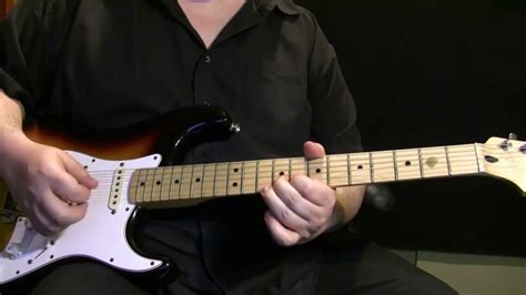 Sleepwalk Guitar Lesson Demo Backing Track Hank Marvin The Shadows