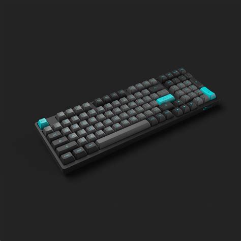 Bàn phím cơ AKKO 3098B Multi modes Black Cyan OwlGaming Shop Samdy