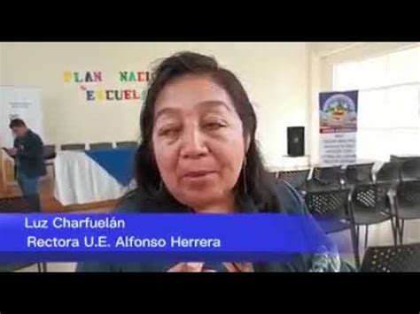 Plan Nacional Escuela Segura Unidad Educativa Del Milenio Alfonso