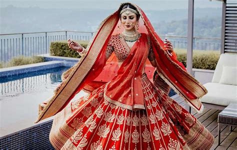 Sabyasachi Red Lehenga Dresses Images Page