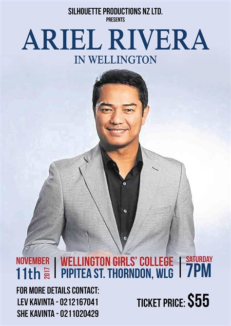 Ariel Rivera in Wellington 2017 – Pinoy Stop