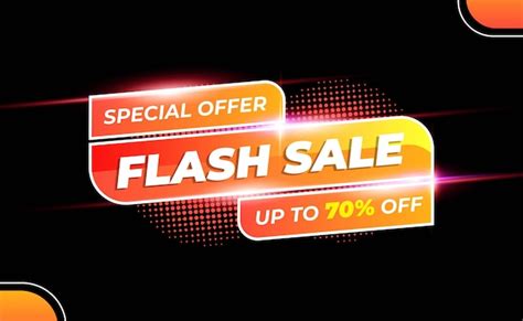 Premium Vector Modern Flash Sale Banner