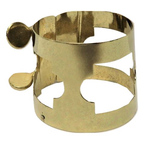 The Music Mart Selmer Bari Sax Ligature Gold