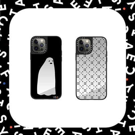 Casetify เคสโทรศัพท์ซิลิโคน แบบนิ่ม ลาย Ghost Mirror By Lorien Stern