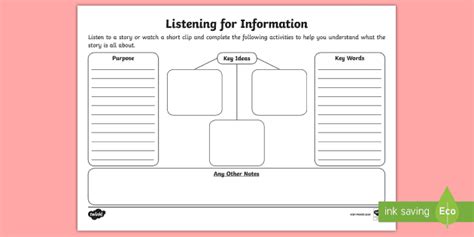 Note Taking Worksheet PDF Teacher Made Twinkl Worksheets Library