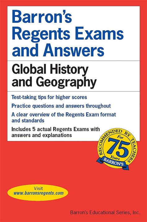 Amazon Global History And Geography Barron S Regents Exams And