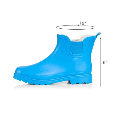 New Norty Women Low Ankle Rain Boots Rubber Snow Rainboot Garden Shoe Bootie Ebay