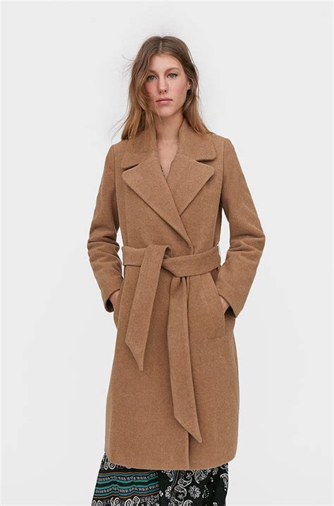 Venta Abrigo Camel Zara 2019 En Stock