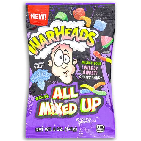 Warheads All Mixed Up Sour Sweet Candies Candy Funhouse