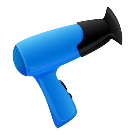 Premium Vector Hair Dryer Icon Cartoon Vector Blow Hairdryer Electric