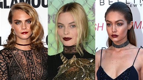 14 Celebs Who Will Inspire You To Wear Dark Lipstick