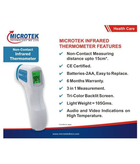 Microtek It Infrared Thermometer At Best Price In Chennai