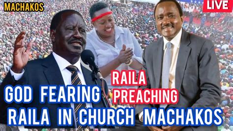 RAILA IN MACHAKOS TREES DOWN IN SUGOI RAILA STORMA MACHAKOS AZIMIO