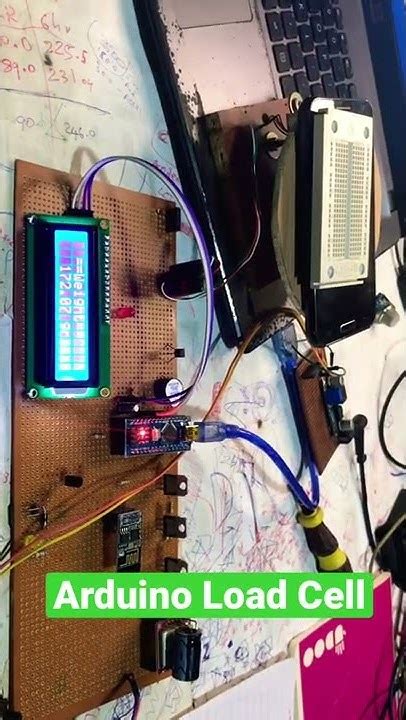 Arduino Load Cell Project | Arduino Load Cell HX711 | Arduino Load ...