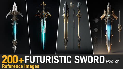 ArtStation - Futuristic Sword VOL.01|4K Reference Images | Artworks