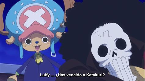 Luffy Dice Que Vencio A Katakuri One Piece Capitulo 874 Sub Español