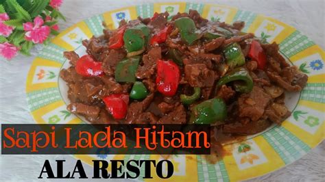 Sapi Lada Hitam Ala Resto Cobain Deh Resep Ini Pasti Ketagihan