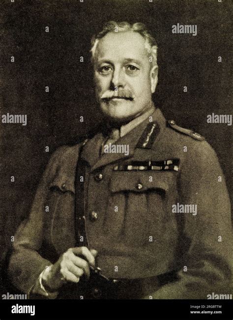 Field Marshal Douglas Haig 1st Earl Haig Reproduction Of A Portrait